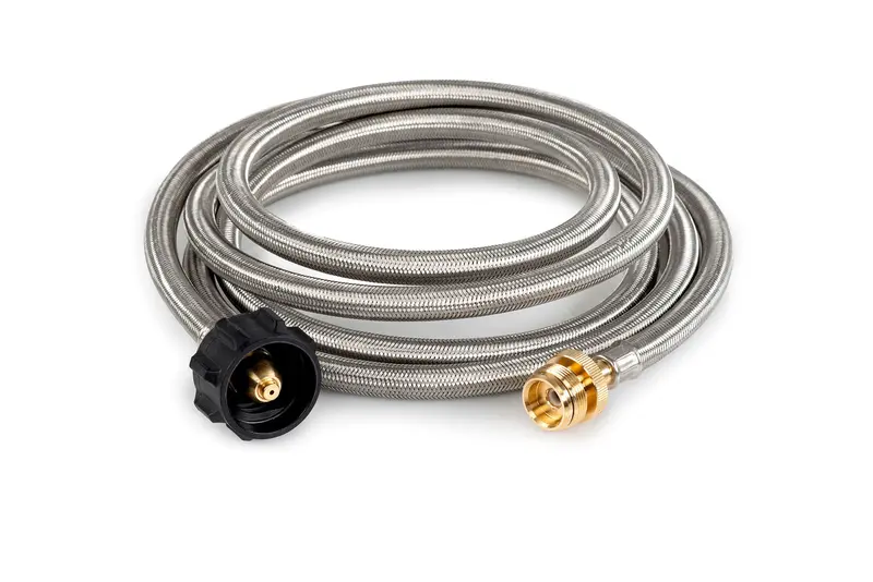 10-Foot Propane Adapter Hose – Universal Rv & Camp Stove Connection 1