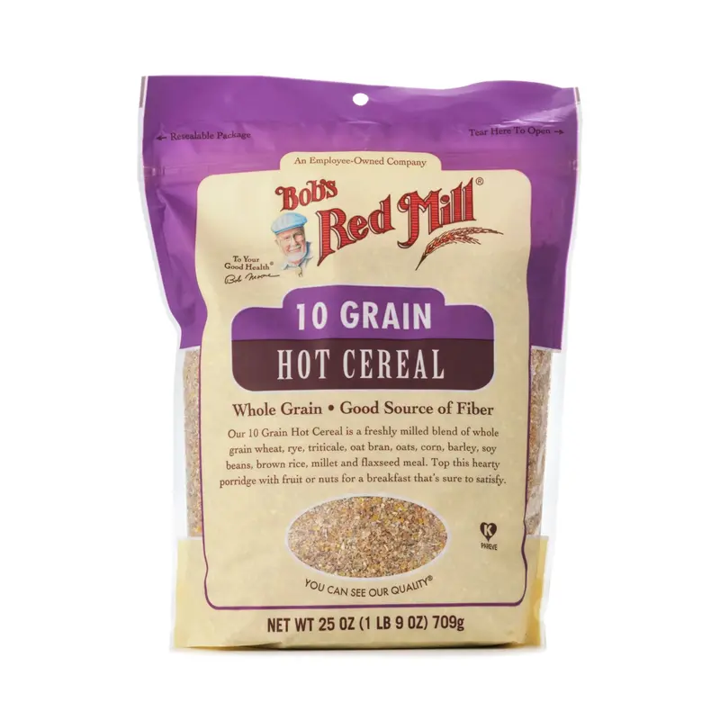 10-Grain Hot Cereal – Bob'S Red Mill, Organic, 709G 1