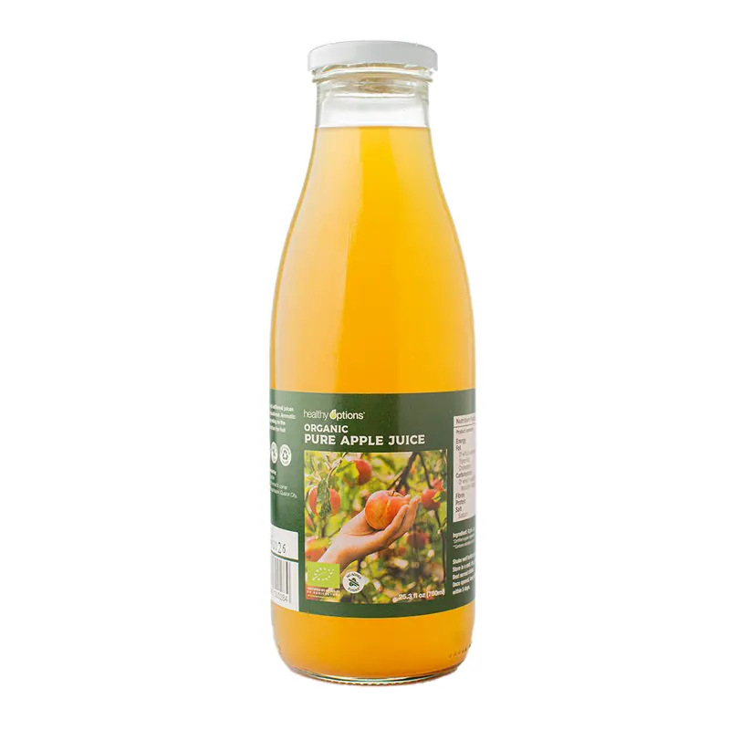 100% Organic Apple Juice – 750Ml Pure, Unsweetened Pressed Juice 1