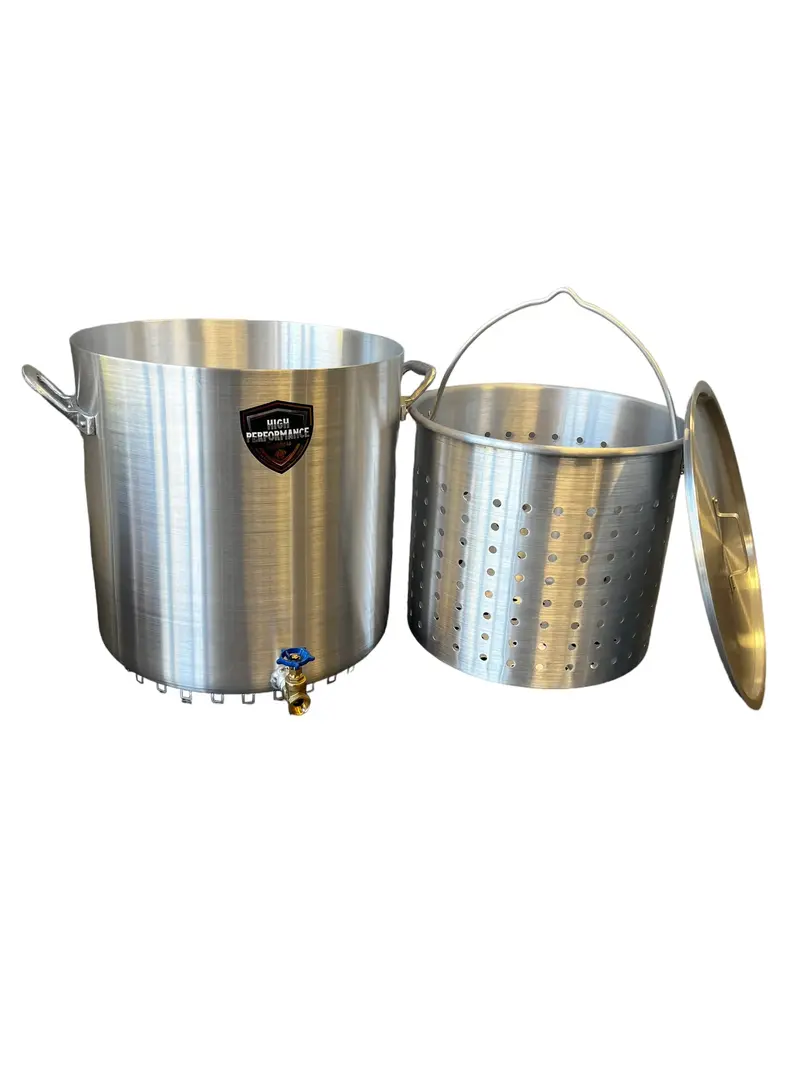 100-Quart High-Performance Stainless Steel Seafood Pot 1