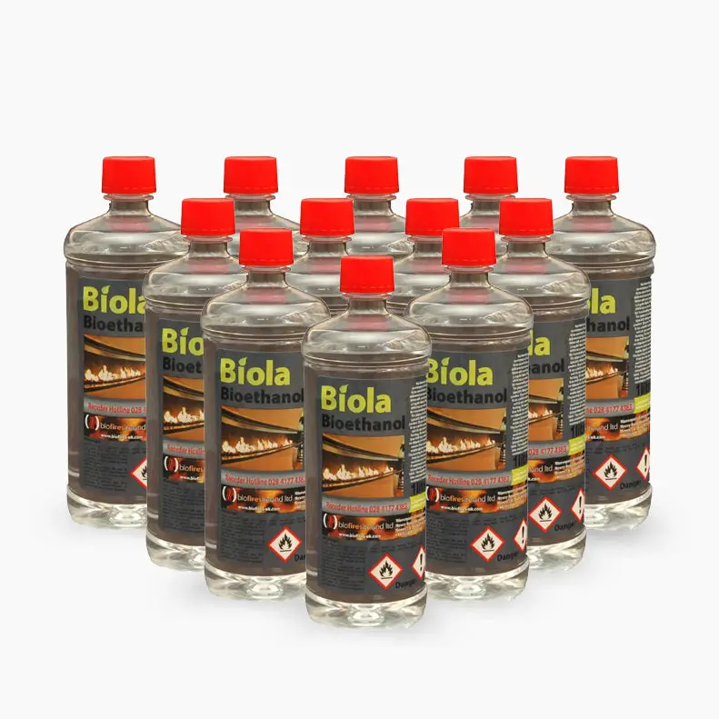 12-Pack Bioethanol Fuel For Höfats Spin 900, 1200 & 1500 Fireplaces 1