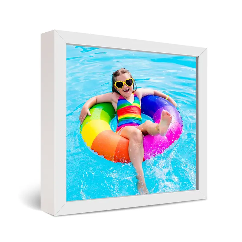 12 X 12 Inch Framed Metal Photo Display 1