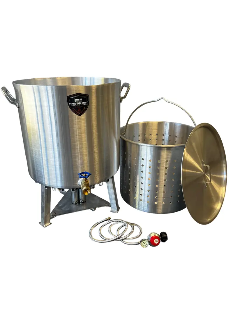 120-Quart Heavy-Duty Seafood & Crawfish Cooker – Scratch & Dent (30% Off) 1