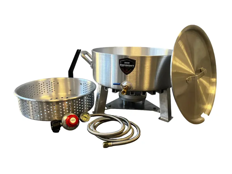 18-Quart Fish Fryer / Brazier Pot – Scratch & Dent (15% Off) 1