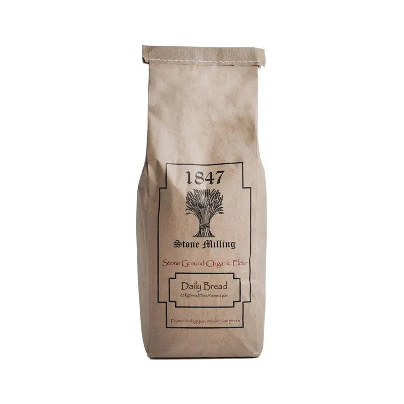 1847 Stone Milling Organic Unbleached Bread Flour – Daily Bread 1