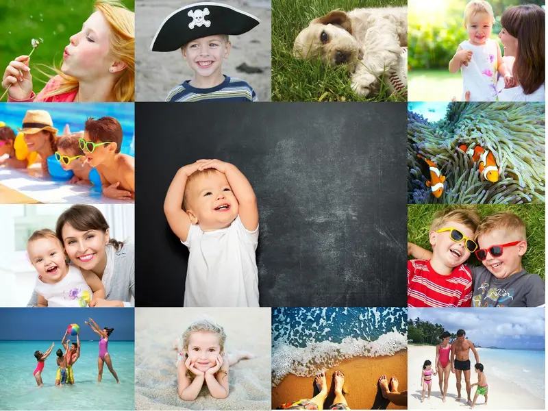 20 × 30 Cm (12 × 8 In) Vertical Collage Print 1