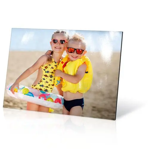 20×24 Cm Metal Photo Print With Stand — 8×9.5 Inch Desktop Display 1