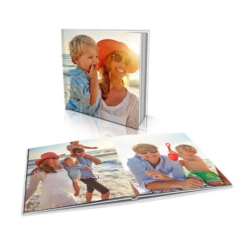 21X21Cm Square Layflat Hard Cover Photo Book 1