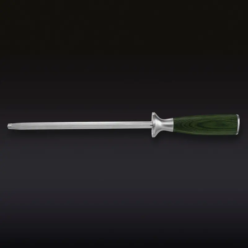 23Cm Honing Steel Rod – Knife Sharpening & Alignment Tool 1