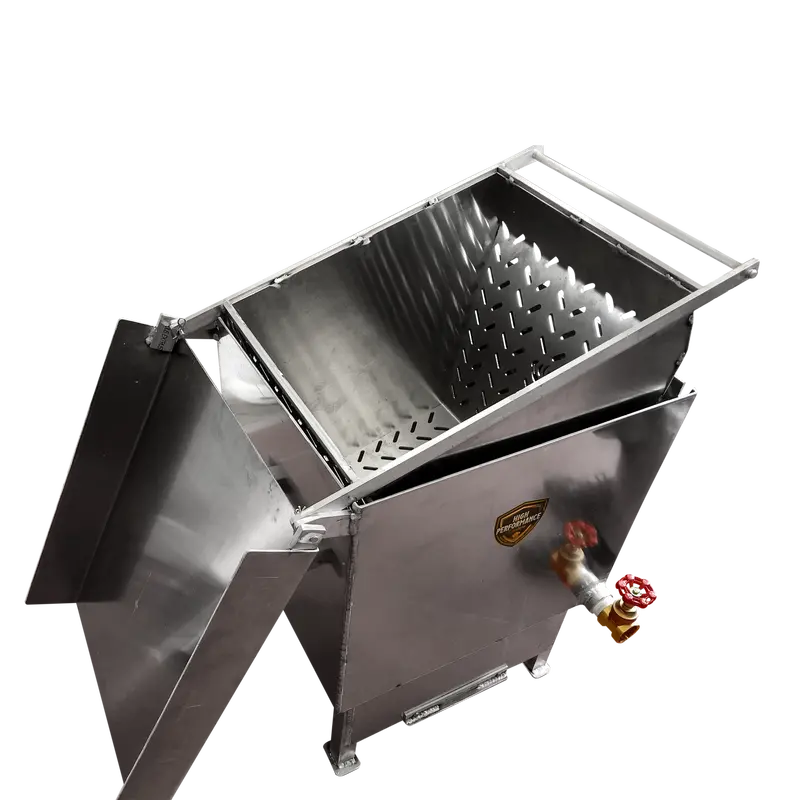 40-Gallon (160-Qt) Powered Crawfish & Seafood Cooker With Flip Basket 1