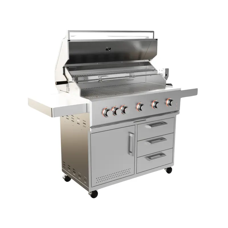 42-Inch Premium Sun Grill Bundle With Accessories 1