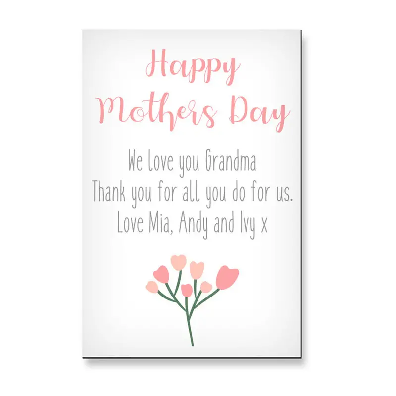 4X6 Inch Flexible Magnet For Mother'S Day – Custom Design 1