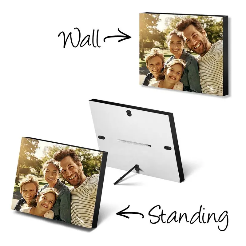 5X7 Inch Personalized Photo Tile Display 1