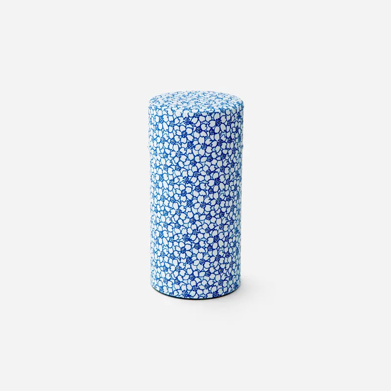 7 Oz Sakura Kyoto Washi-Wrapped Green Tea Canister (200G) 1