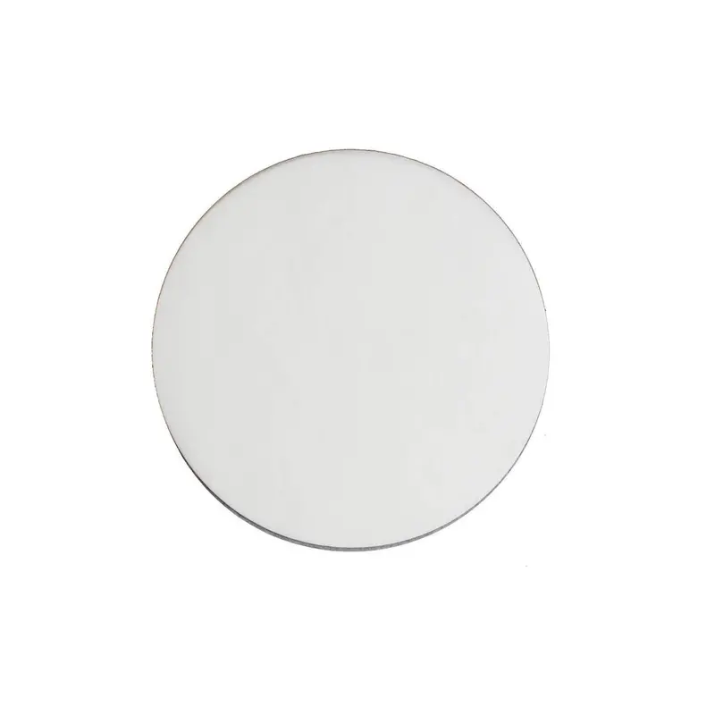 8-Inch Thin Silver Round Cake Board – Compact 0.08" Stable Base For Desserts 1