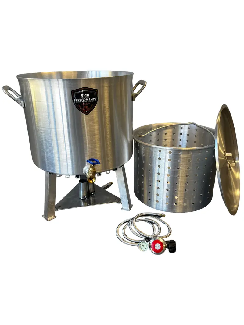 80-Quart Powered Seafood Cooking System – Scratch & Dent (15% Off) 1