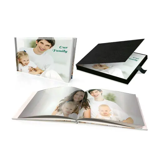 8×11 Inch Bespoke Padded Hardcover Photo Book In Premium Gift Box 1