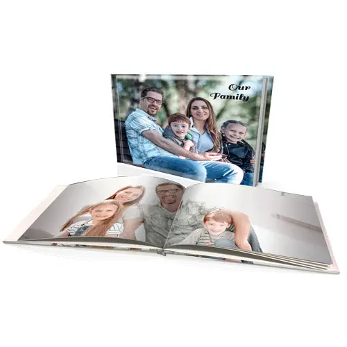 8×11 Inch Personalized Padded Hardcover Photo Book 1