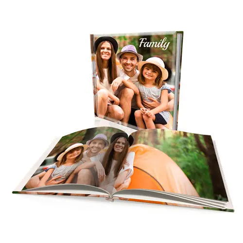 8×8 Inch Custom Padded Hardcover Photo Album 1