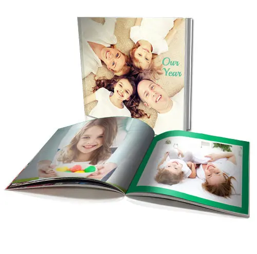 8×8 Inch Custom Softcover Photo Book – 20-Page Personalised Album 1
