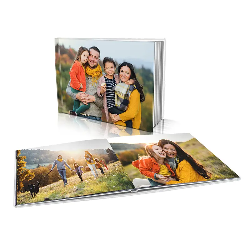 A4 Landscape Layflat Hardcover Photo Album 1