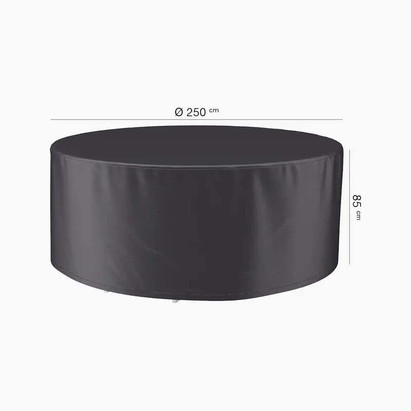 Aerocover Medium Round Garden Furniture Cover – 250 X 85 Cm Height 1