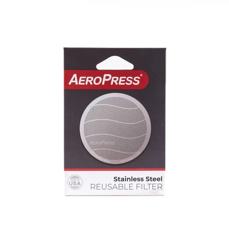 Aeropress Stainless Steel Reusable Filter Disc 1