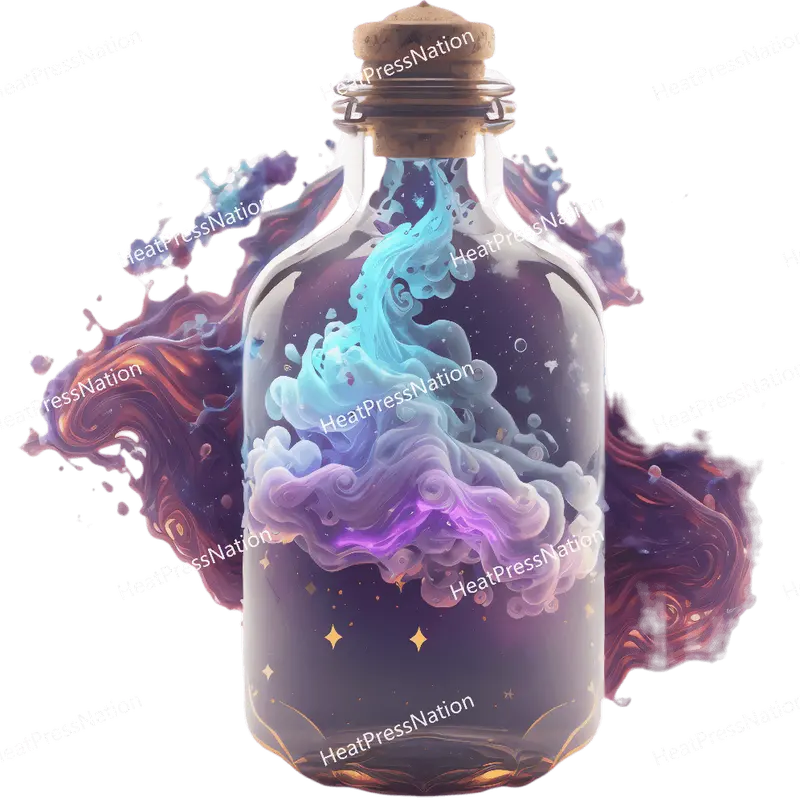 Alchemical Fantasy Potion Bottle 1