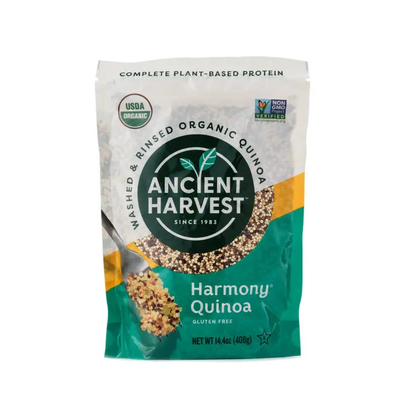 Ancient Harvest Organic Tri-Color Quinoa – Harmony Blend (408G) 1