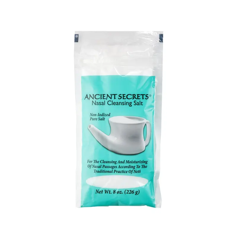 Ancient Secrets Nasal Rinse Salt – Pure Sodium Chloride, 226G Neti Pot Refill 1