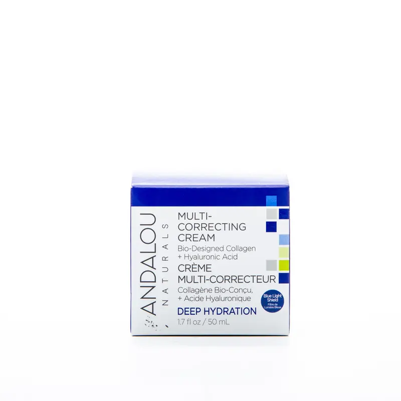 Andalou Naturals Collagen & Hyaluronic Acid Multi-Correcting Cream (50 Ml) 1
