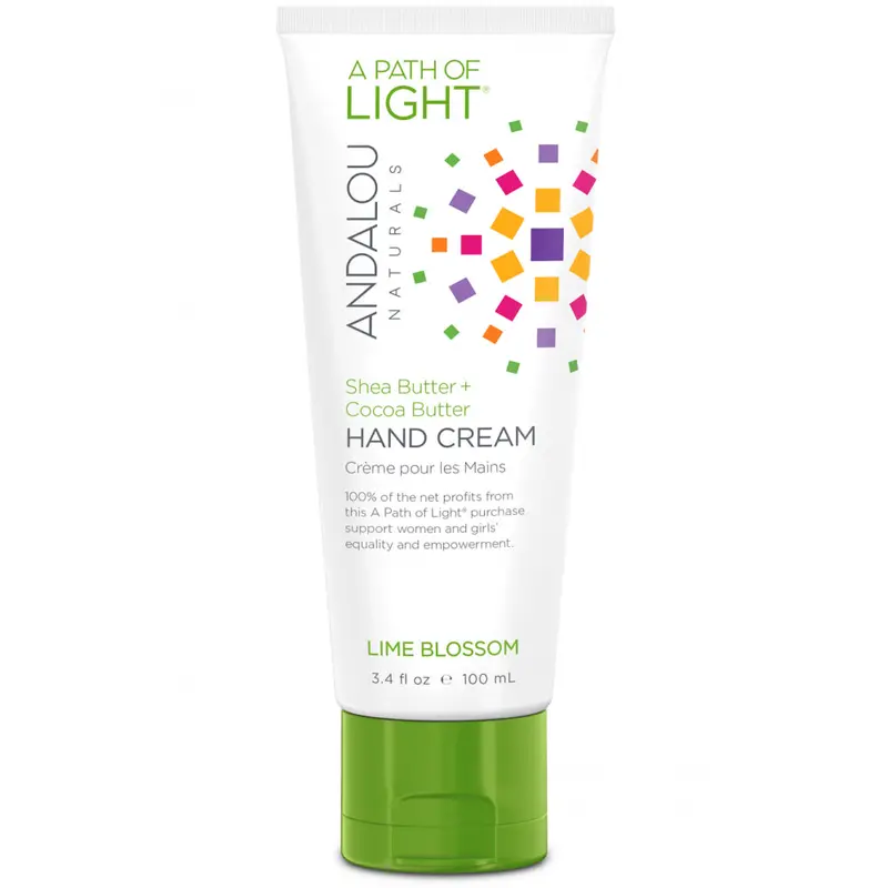 Andalou Naturals Lime Blossom Hand Cream – Nourishing Formula, 100Ml 1