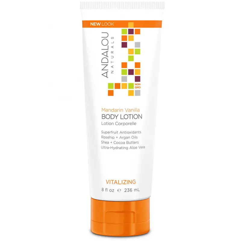Andalou Naturals Mandarin Vanilla Vitalizing Body Lotion – 236 Ml Uplifting Hydration 1