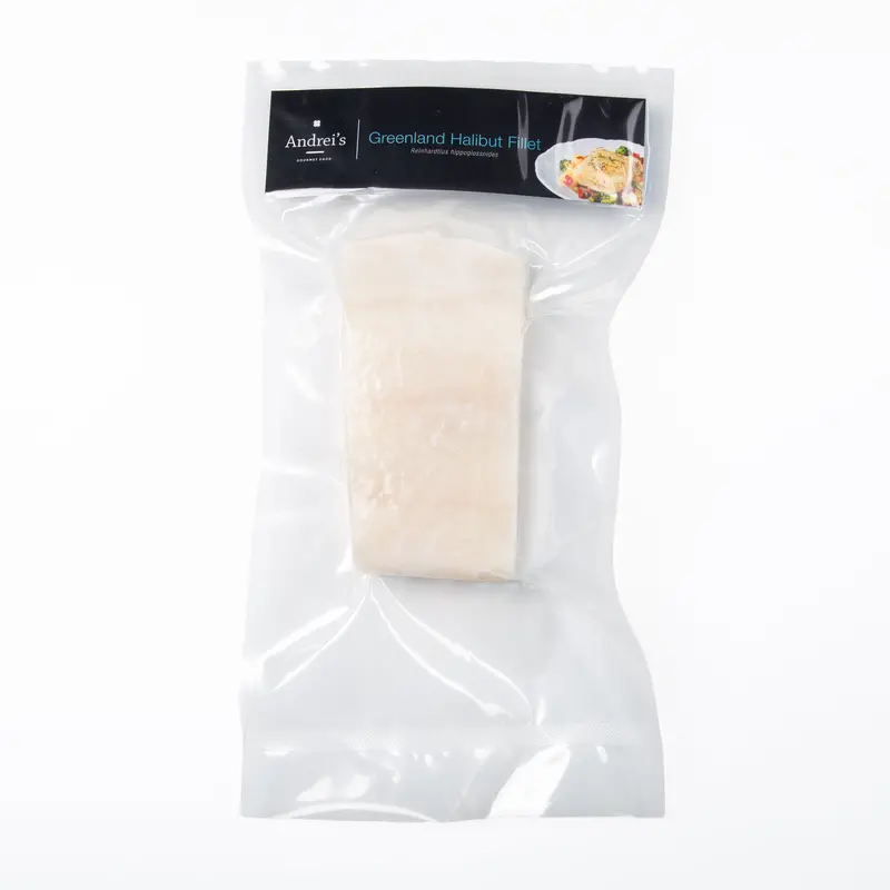 Andrei'S Wild-Caught Halibut Fillet – 295G Frozen Sustainable Fish 1