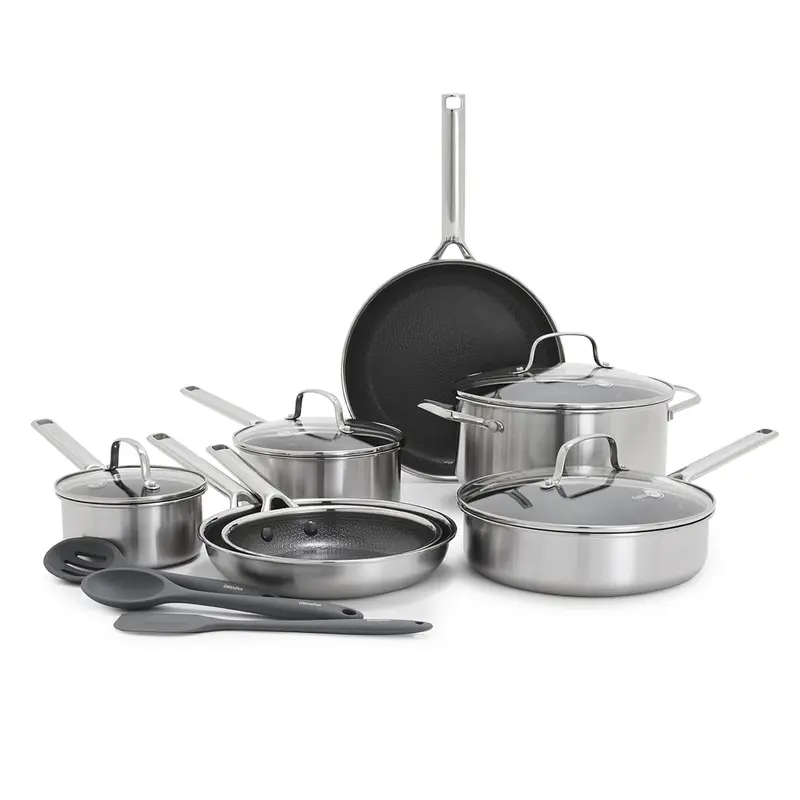 Apex Thermobond Hybrid Ceramic 7-Piece (15-Item) Cookware Set 1