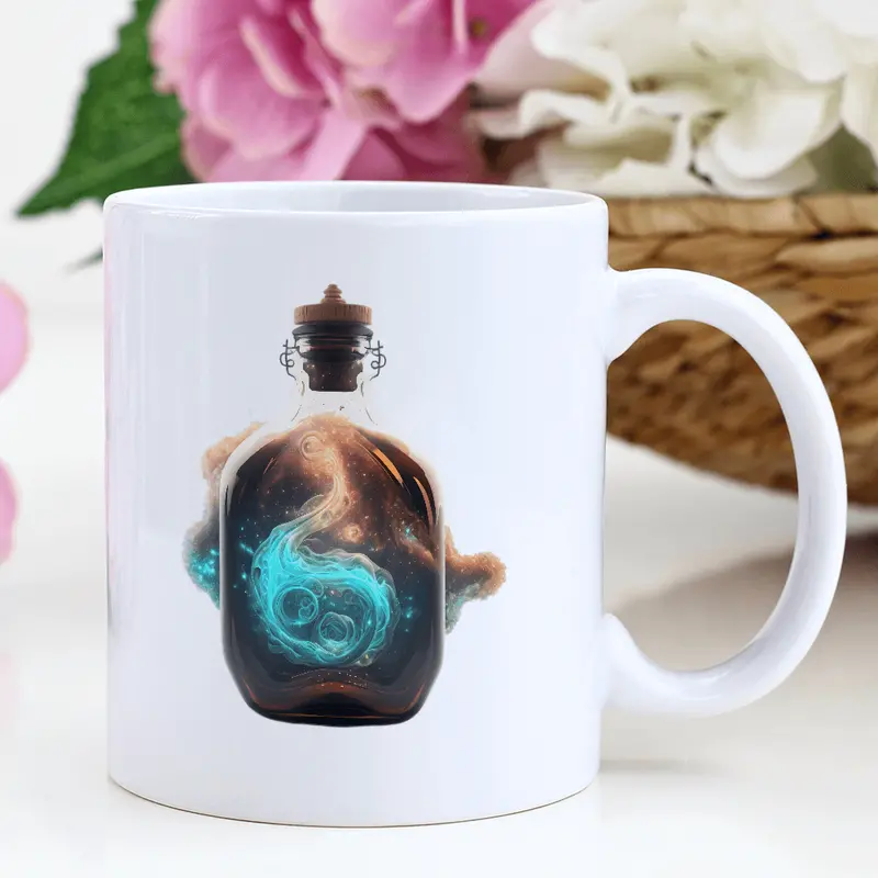 Arcane Mystic Bottle Illustration 1