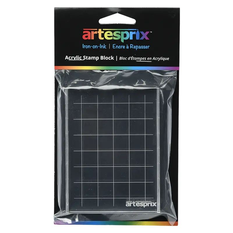 Artesprix Acrylic Sublimation Stamp Block (3" X 3.875") 1