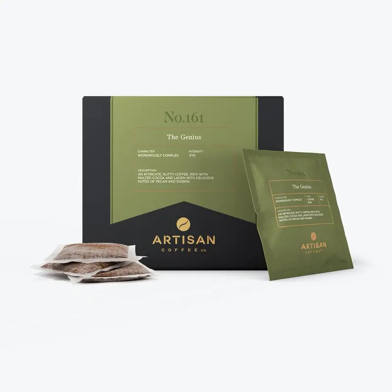 Artisan Coffee The Genius – Freshly Roasted Coffee Bag (Whole Bean) 1