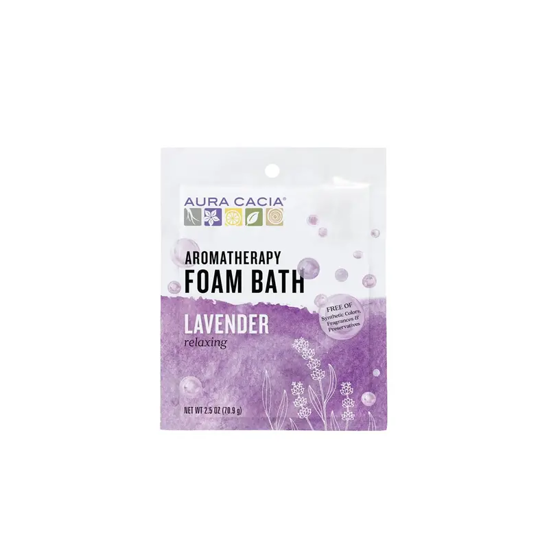 Aura Cacia Lavender Foam Bath – Relaxing Aromatherapy Formula, 70.9G 1