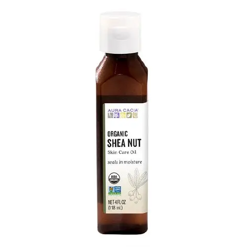 Aura Cacia Organic Shea Nut Oil – Nourishing Skin & Hair Care, 118Ml 1