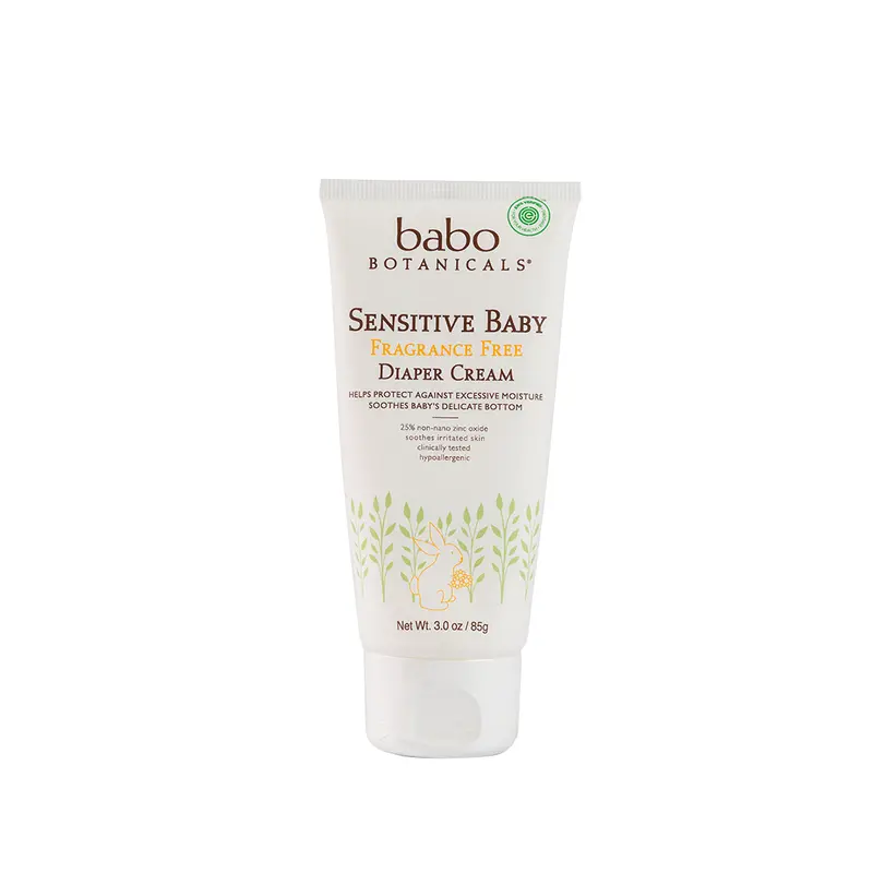 Babo Botanicals Fragrance-Free Diaper Rash Cream – Sensitive Baby, 85 G 1