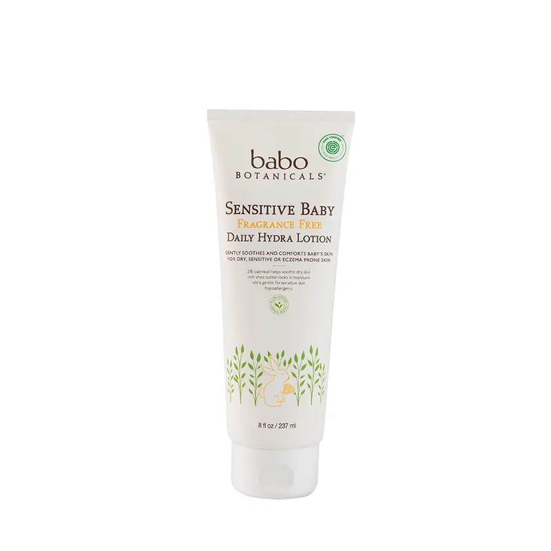 Babo Botanicals Unscented Daily Hydrating Lotion – Gentle Baby Moisturizer, 237 Ml 1