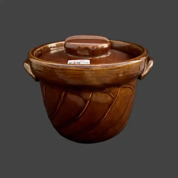 Banko Yaki Earthenware Donabe Rice Cooker – Traditional Clay Pot 1