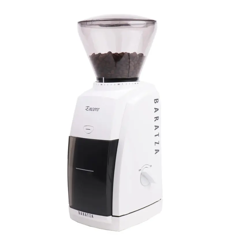 Baratza Encore White Conical Burr Coffee Grinder 1