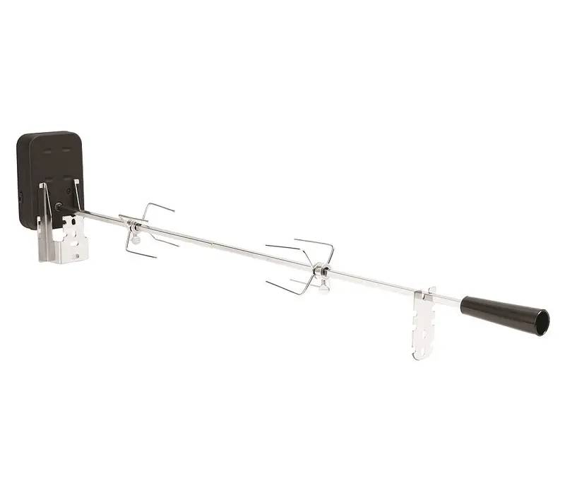 Battery-Powered Rotisserie Kit — Universal Mounting For Gas & Charcoal Grills 1