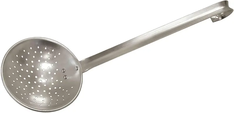 Bayou Classic Perforated Aluminum Skimmer – For Debris & Foam Removal 1