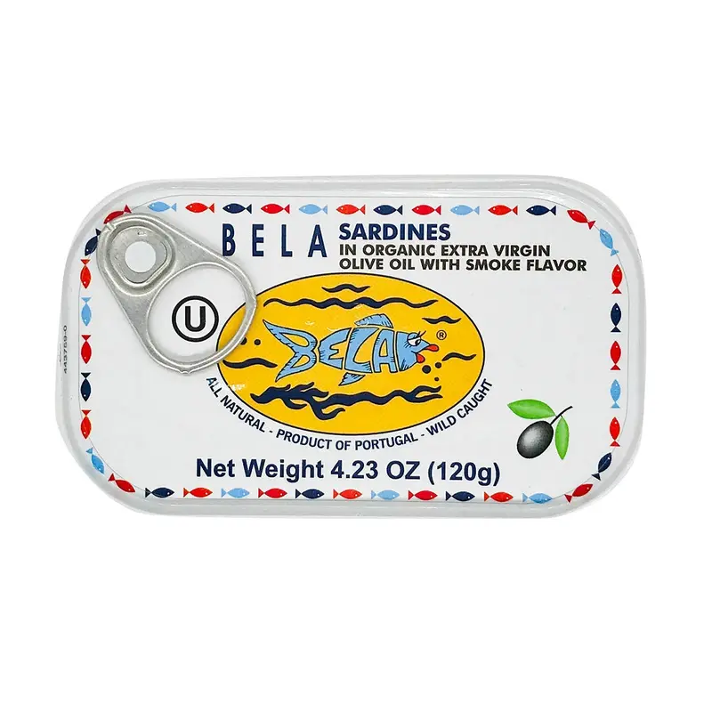 Bela Sardines In Extra Virgin Olive Oil – Sustainable Seafood, 120G 1
