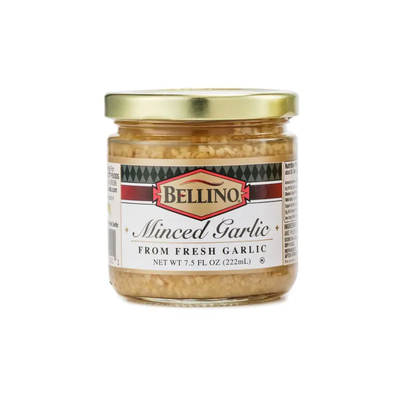 Bellino Minced Garlic – 212.6G Paste, No Preservatives 1