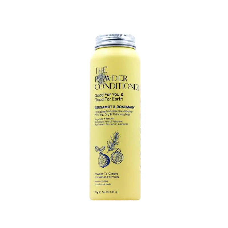 Bergamot & Rosemary Powder Conditioner – 70G Hydrating Formula For Fine, Dry, Thinning Hair 1