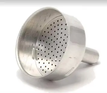 Bialetti Stainless Steel Moka Pot Funnel – Replacement Part 1